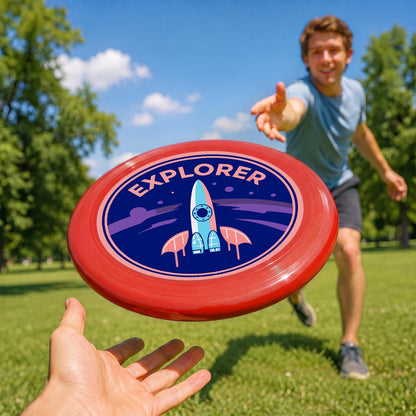 Rocket Explorer (Paint by Numbers Flying Disc)