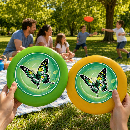 Green Meadow Butterfly (Paint by Numbers Flying Disc)