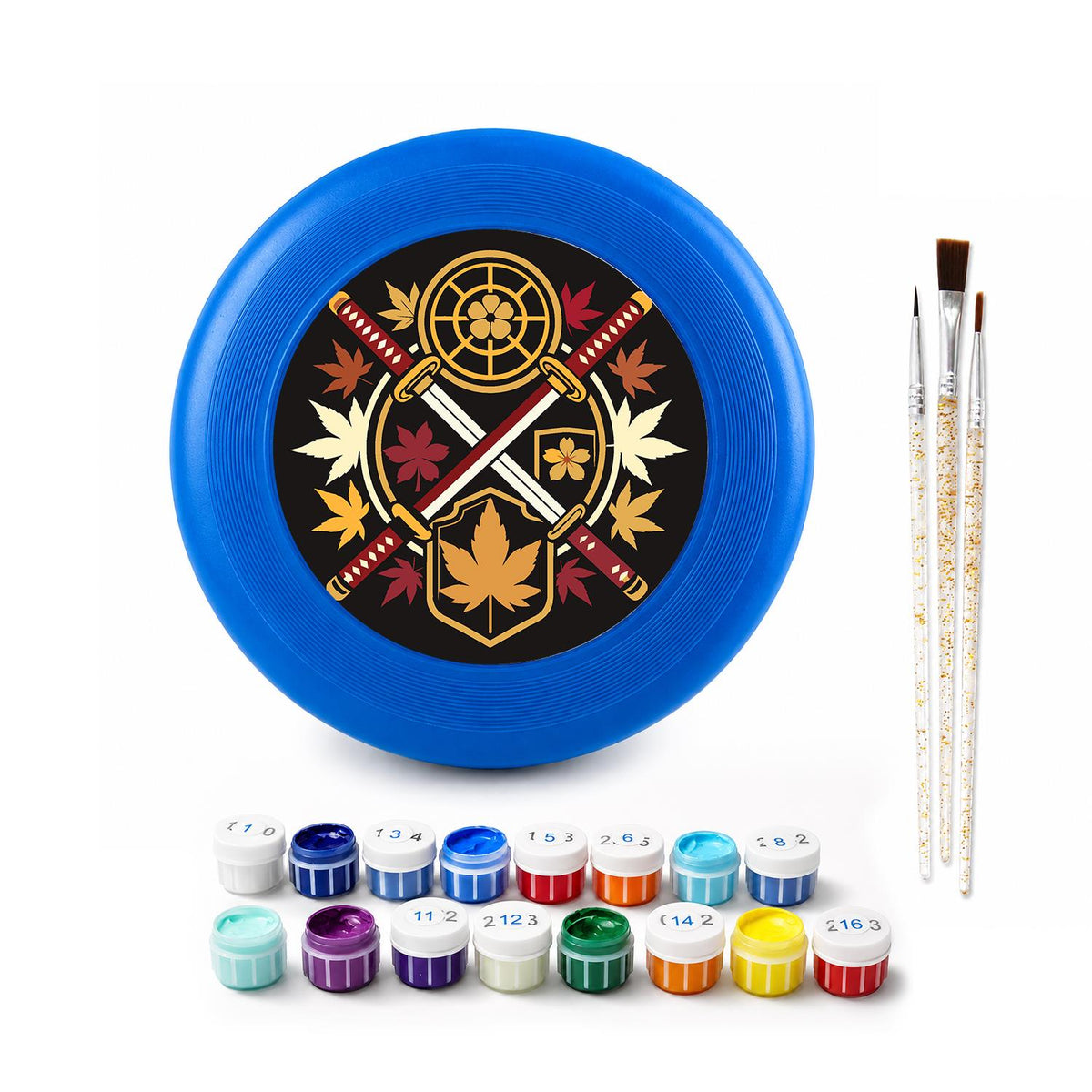 Mystic Celestial Emblem (Paint by Numbers Flying Disc)