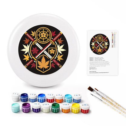 Mystic Celestial Emblem (Paint by Numbers Flying Disc)