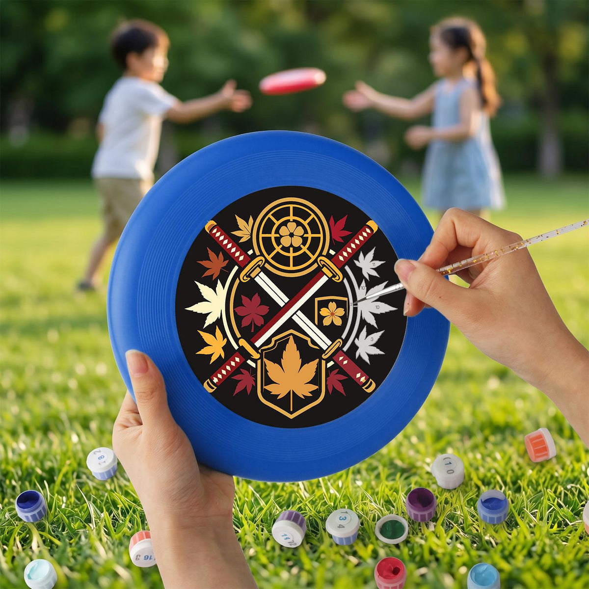 Mystic Celestial Emblem (Paint by Numbers Flying Disc)