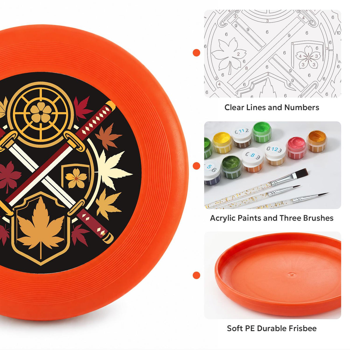 Mystic Celestial Emblem (Paint by Numbers Flying Disc)