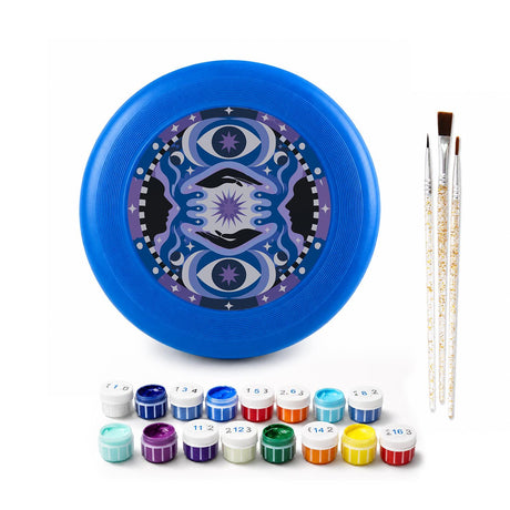 Indigo Mandala (Paint by Numbers Flying Disc)