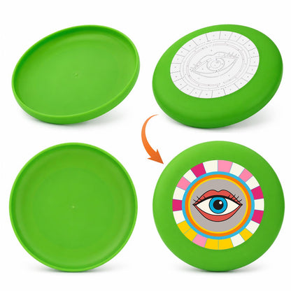 Rainbow Eye (Paint by Numbers Flying Disc)