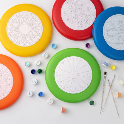 Colourful Daisy (Paint by Numbers Flying Disc)