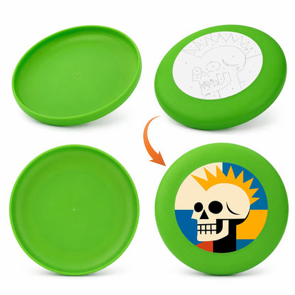 Sunburst Skull (Paint by Numbers Flying Disc)