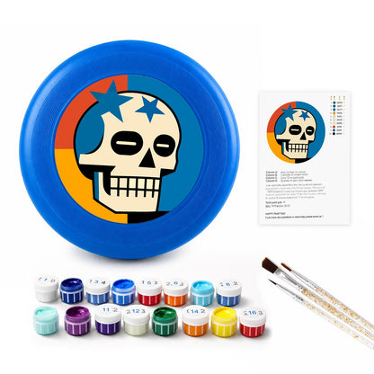 Starry Skull (Paint by Numbers Flying Disc)