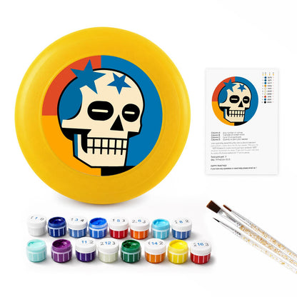 Starry Skull (Paint by Numbers Flying Disc)