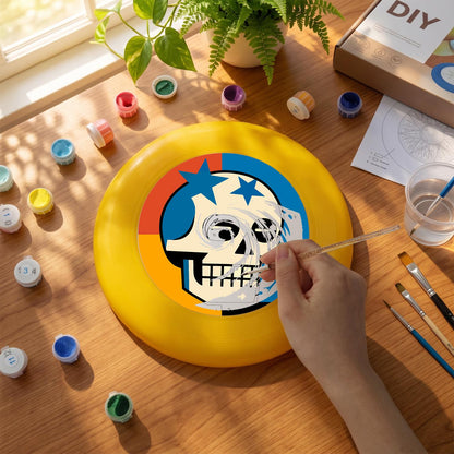 Starry Skull (Paint by Numbers Flying Disc)