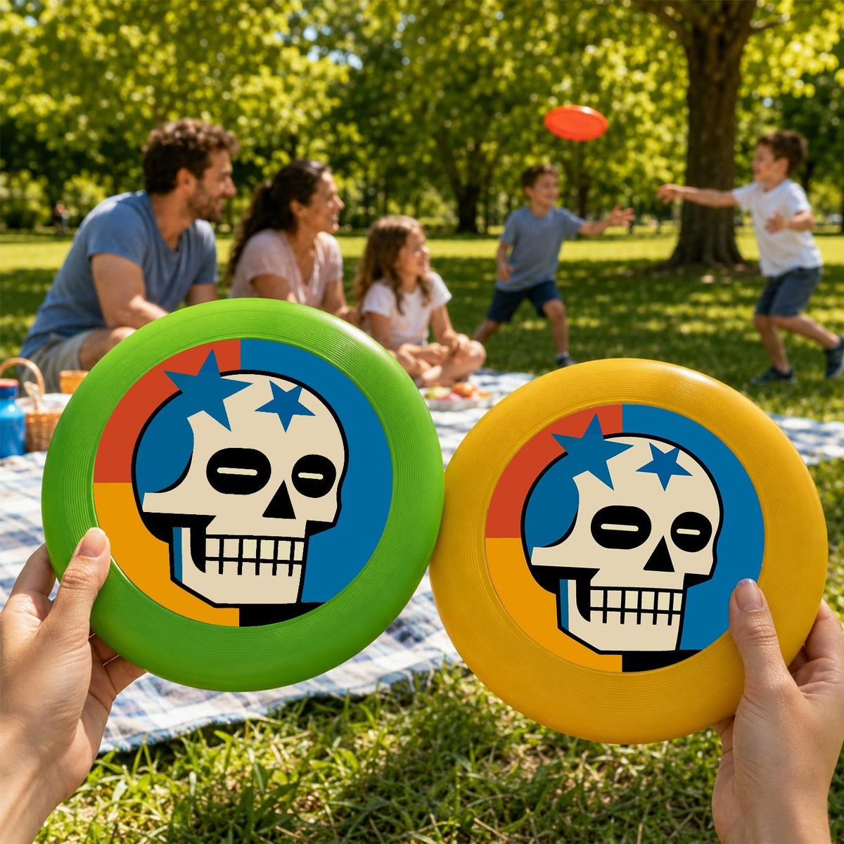 Starry Skull (Paint by Numbers Flying Disc)