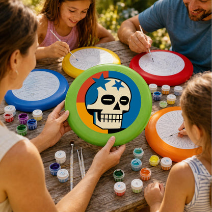 Starry Skull (Paint by Numbers Flying Disc)