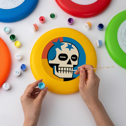 Starry Skull (Paint by Numbers Flying Disc)