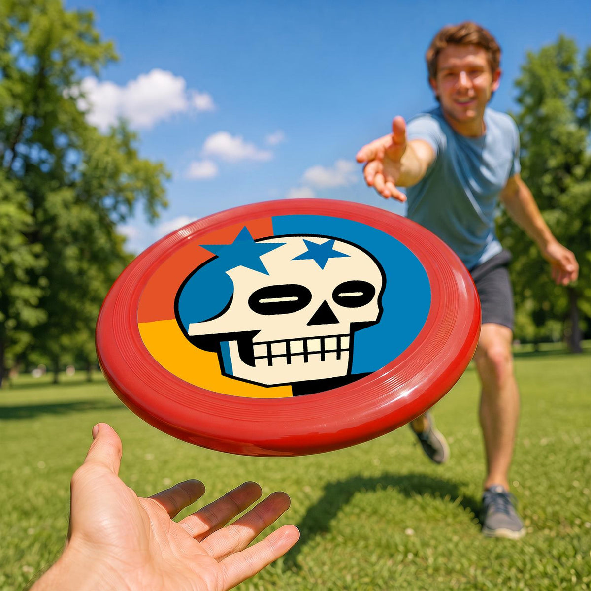 Starry Skull (Paint by Numbers Flying Disc)