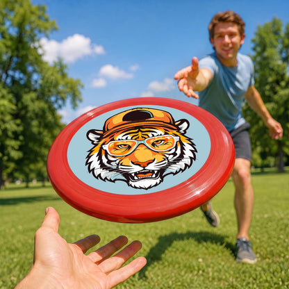 Tiger in a Hat (Paint by Numbers Flying Disc)