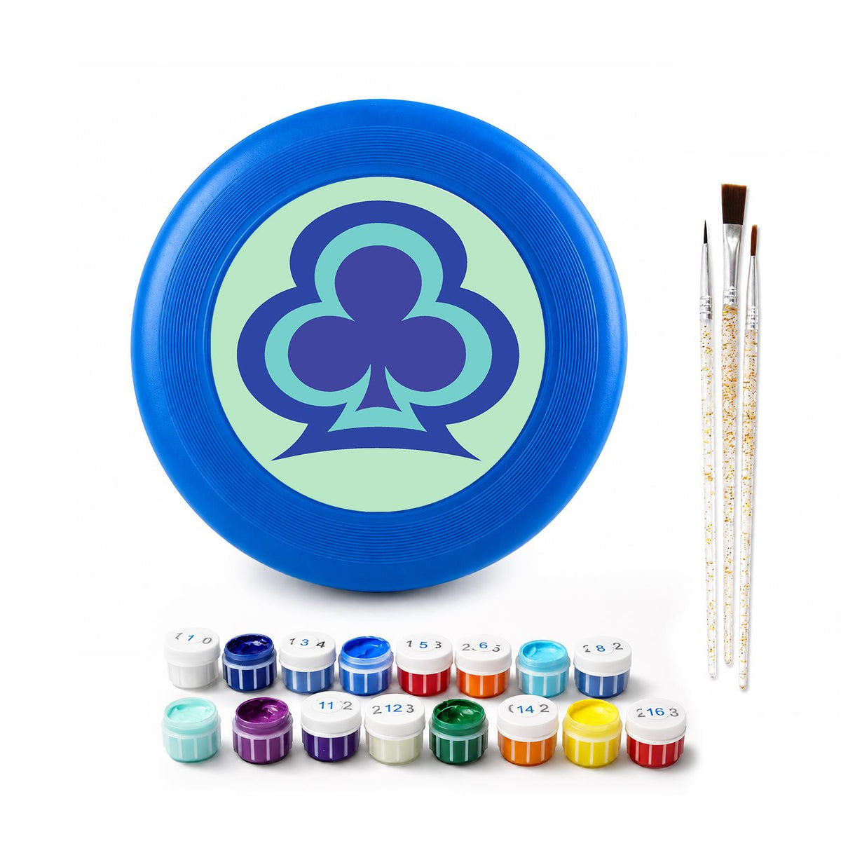 Lucky Clover (Paint by Numbers Flying Disc)