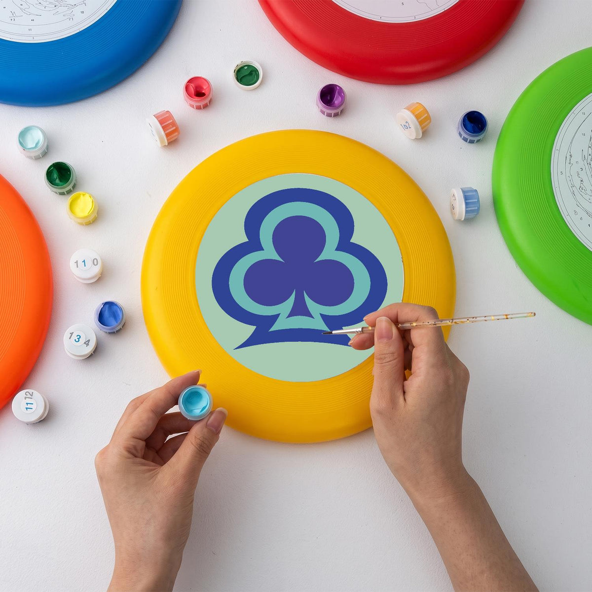Lucky Clover (Paint by Numbers Flying Disc)