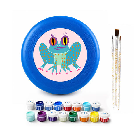 Little Frog Wings (Paint by Numbers Flying Disc)