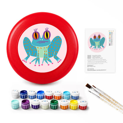 Little Frog Wings (Paint by Numbers Flying Disc)