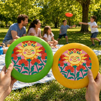 Sunflower Smile (Paint by Numbers Flying Disc)