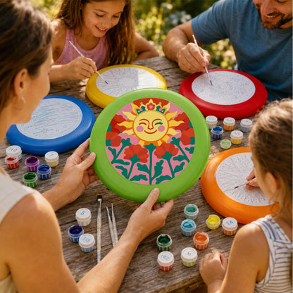 Sunflower Smile (Paint by Numbers Flying Disc)