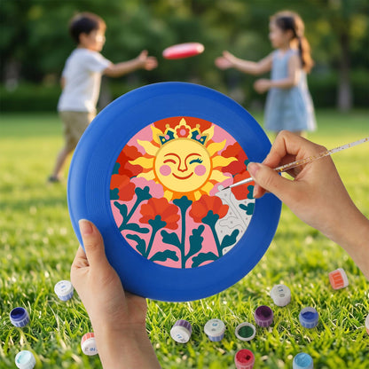 Sunflower Smile (Paint by Numbers Flying Disc)