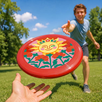 Sunflower Smile (Paint by Numbers Flying Disc)