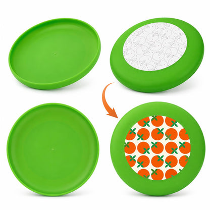 Orange Grove Pattern (Paint by Numbers Flying Disc)