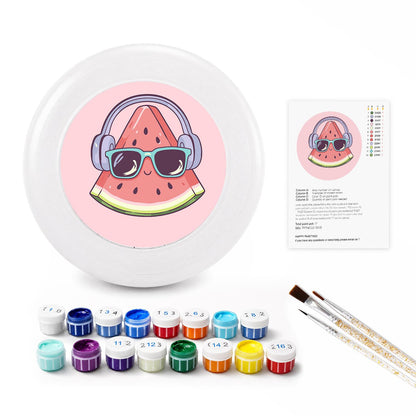 Cool Watermelon (Paint by Numbers Flying Disc)