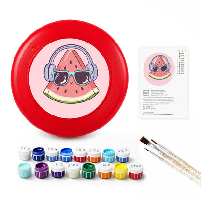 Cool Watermelon (Paint by Numbers Flying Disc)