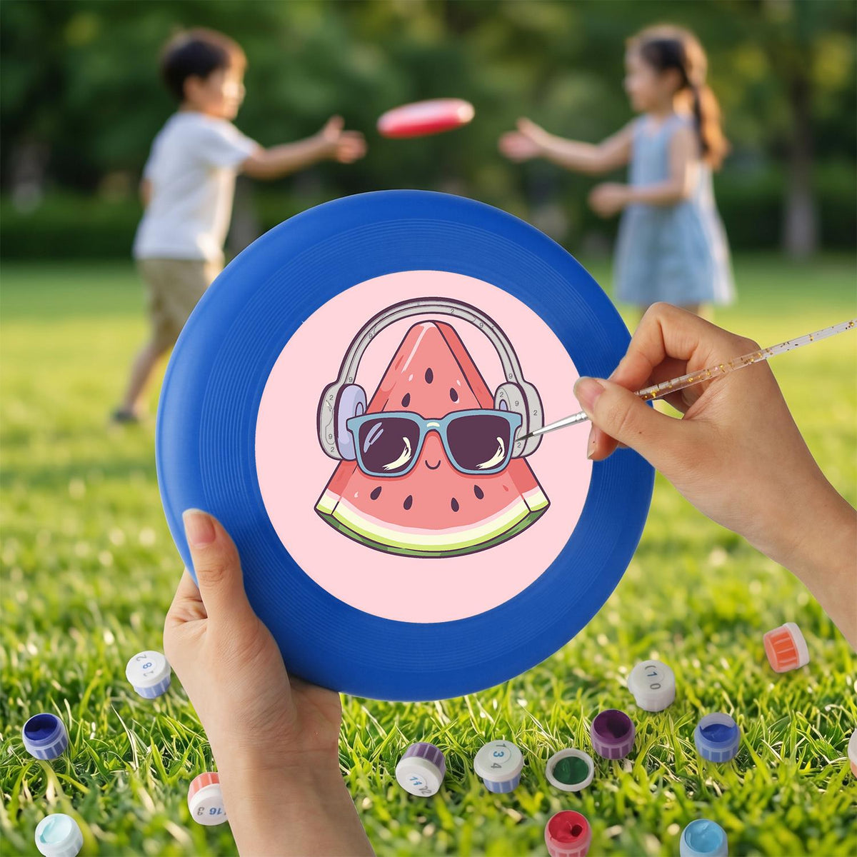 Cool Watermelon (Paint by Numbers Flying Disc)