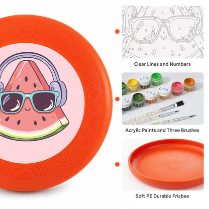 Cool Watermelon (Paint by Numbers Flying Disc)