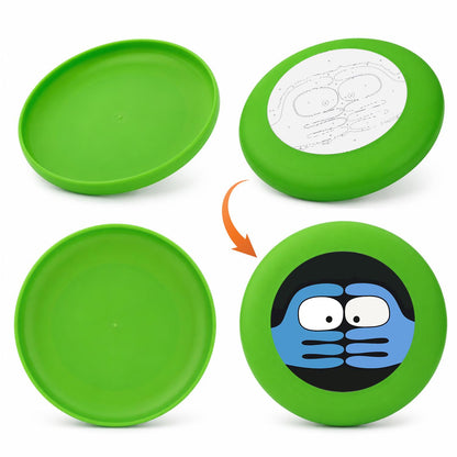 Peekaboo Blue Face (Paint by Numbers Flying Disc)