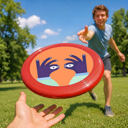 Peekaboo Bird (Paint by Numbers Flying Disc)