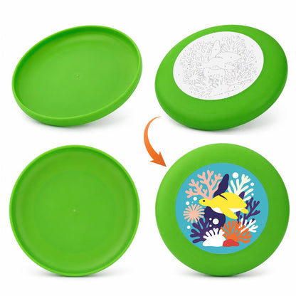 Coral Reef Fish (Paint by Numbers Flying Disc)
