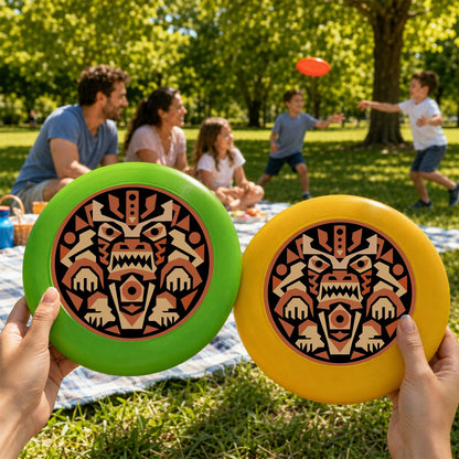 Carved Mask Emblem (Paint by Numbers Flying Disc)