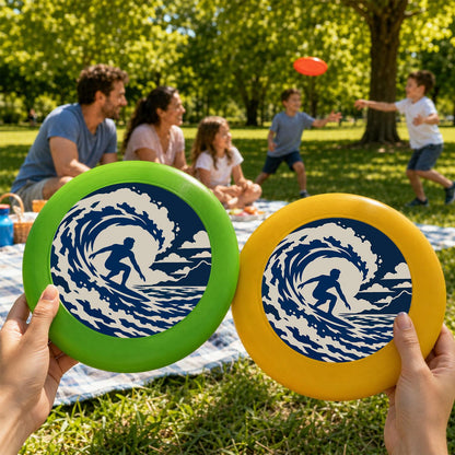 Surfer in the Wave (Paint by Numbers Flying Disc)
