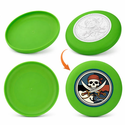 Pirate Skull and Swords (Paint by Numbers Flying Disc)