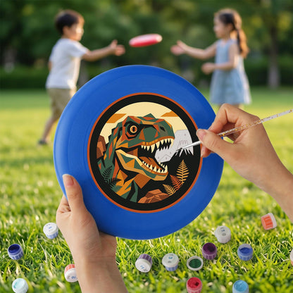 Dinosaur at Sunset (Paint by Numbers Flying Disc)