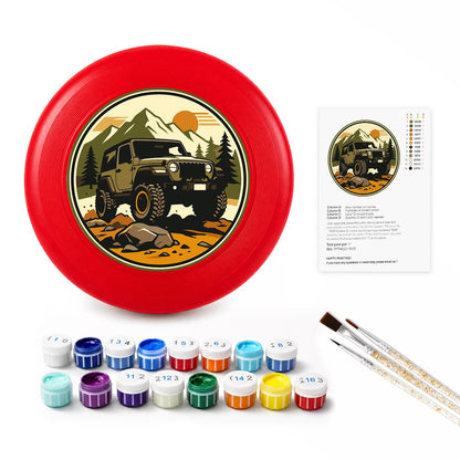 Off-Road Adventure (Paint by Numbers Flying Disc)