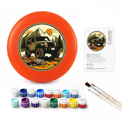 Off-Road Adventure (Paint by Numbers Flying Disc)