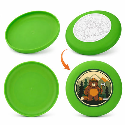 Woodland Bear (Paint by Numbers Flying Disc)