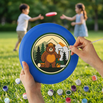Woodland Bear (Paint by Numbers Flying Disc)