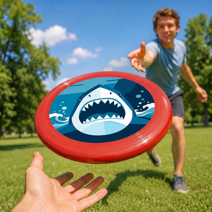 Deep Blue Shark (Paint by Numbers Flying Disc)