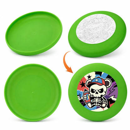 Stars and Stripes Skull (Paint by Numbers Flying Disc)