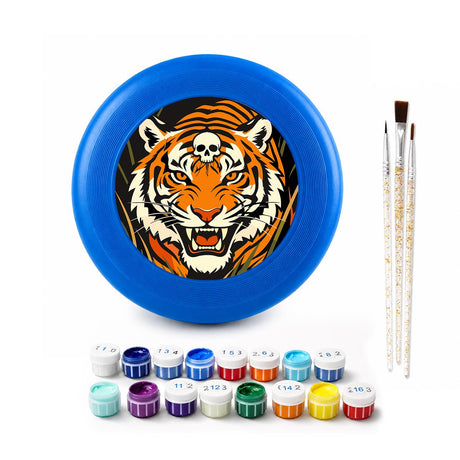 Roaring Tiger (Paint by Numbers Flying Disc)