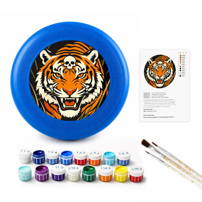 Roaring Tiger (Paint by Numbers Flying Disc)