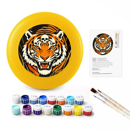 Roaring Tiger (Paint by Numbers Flying Disc)