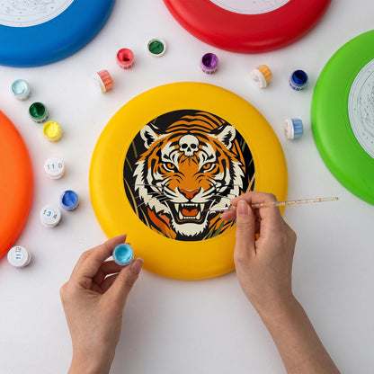 Roaring Tiger (Paint by Numbers Flying Disc)