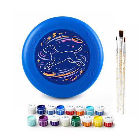 Starry Dog Constellation (Paint by Numbers Flying Disc)