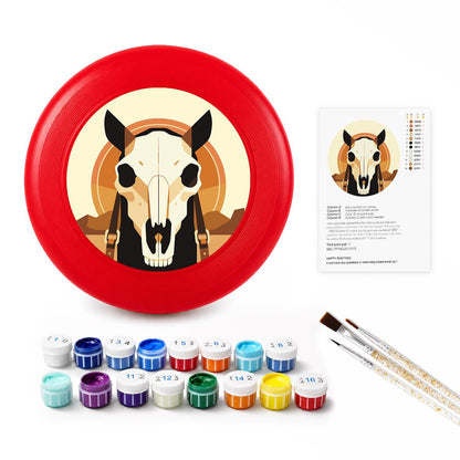 Desert Animal Skull (Paint by Numbers Flying Disc)